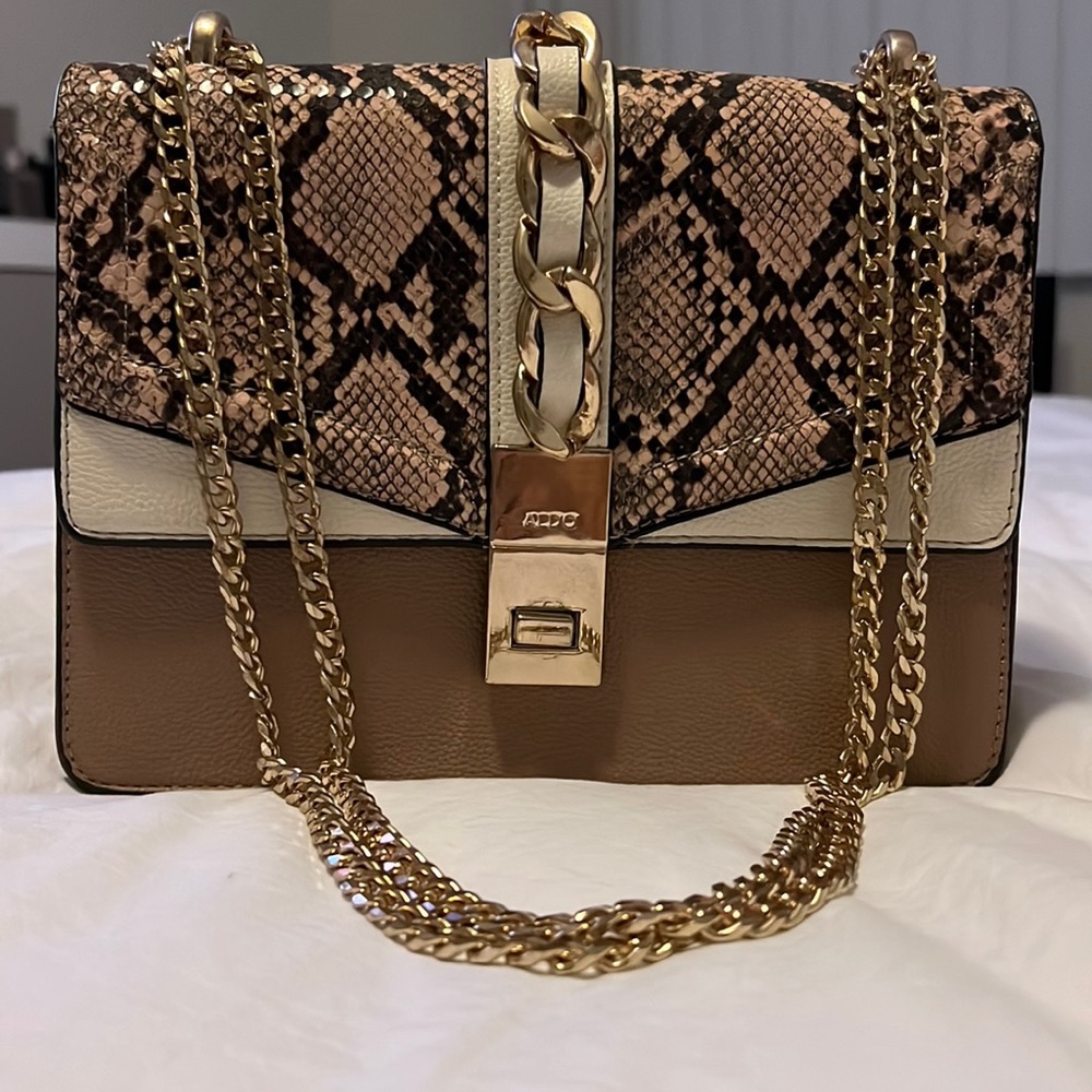 Aldo brown purse